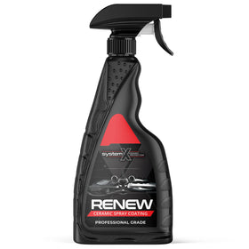 System X Renew front packaging showing bottle and label, highlighting easy application