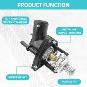 SYudwen thermostat housing side profile highlighting robust construction
