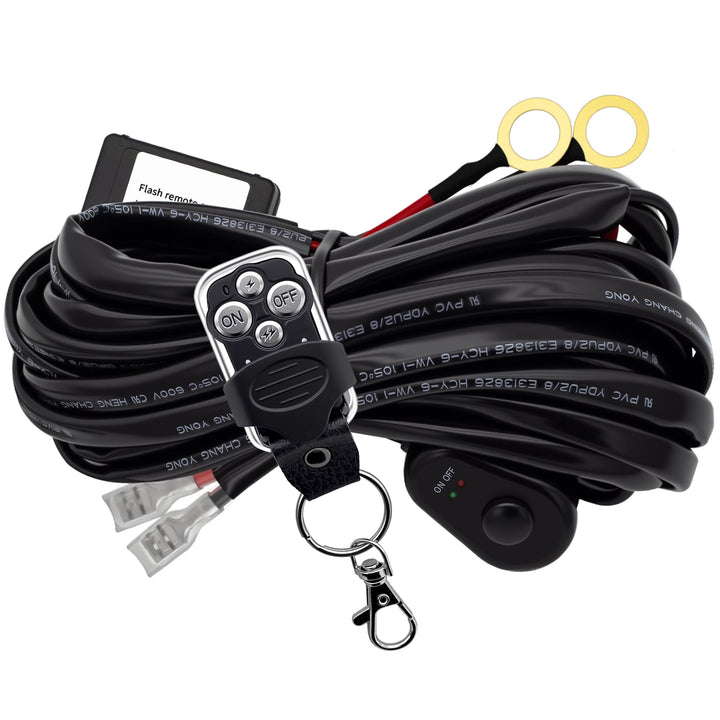 Szdystar full harness assembly showing neat routing and quick install benefit