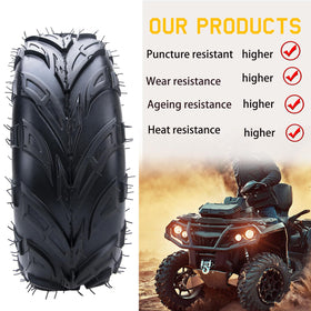 SZLYYDS tire on gravel path showing durability and traction in use