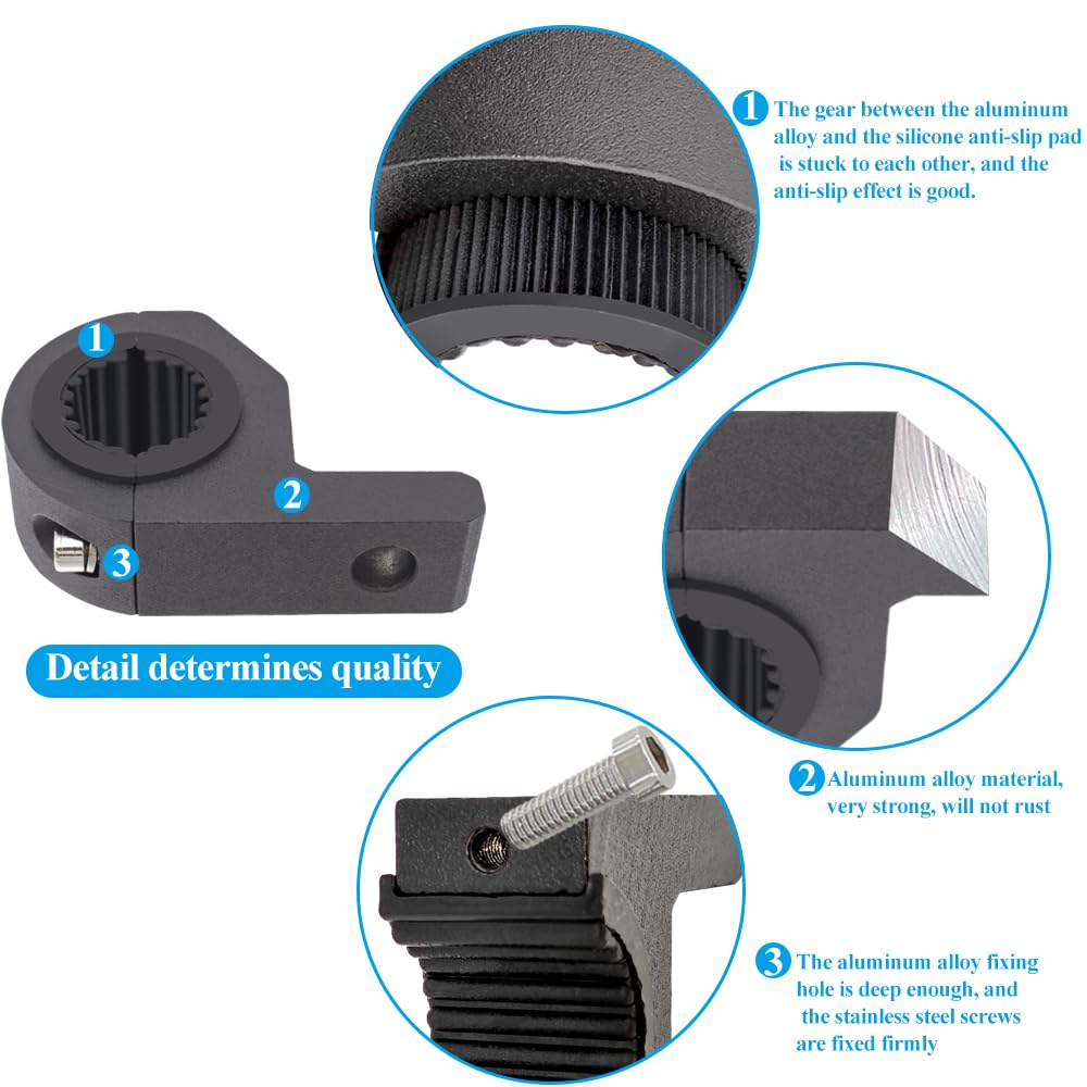 Szplonly rubber inserts and 93mm sheet close detail showing protective padding that prevents scratching