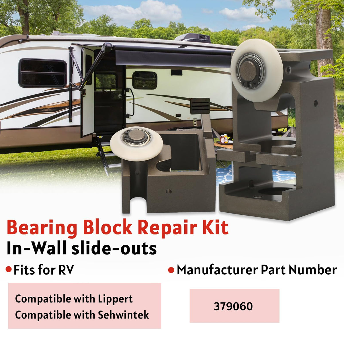 SZQBZMJ close-up of upper and lower aluminum blocks highlighting durable support