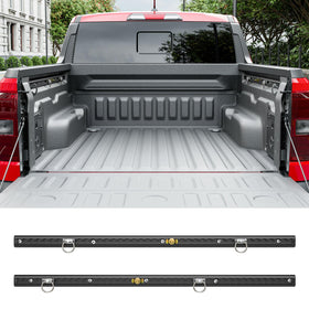 SZYANG trail rail front view showing full-length fit and secure cargo benefit