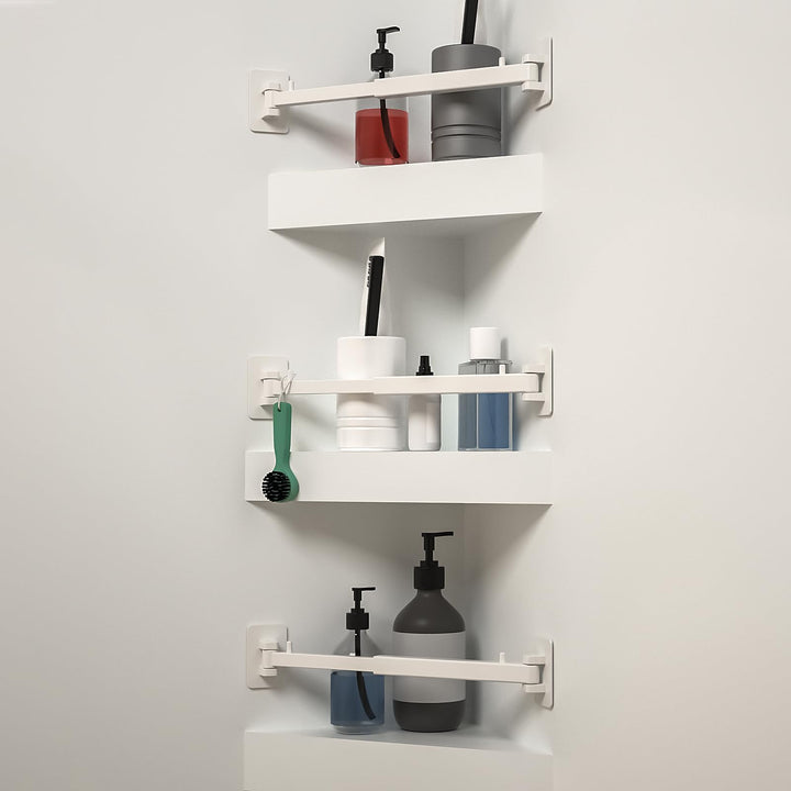 SZZSAF front view installed in RV shower showing secure barrier