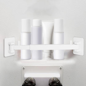 SZZSAF scale with toiletries showing size and storage benefit