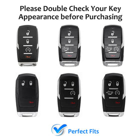 T-carbon key fob side profile showing slim fit and rugged durability
