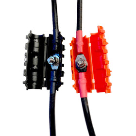 T-H Marine HYDRA front view of battery extender kit showing terminals and studs for easier installations