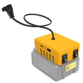 T-SUNiceM adapter front view showing compact design and labeling for portability