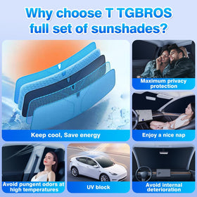 T TGBROS driver side window installed showing blackout privacy and glare reduction