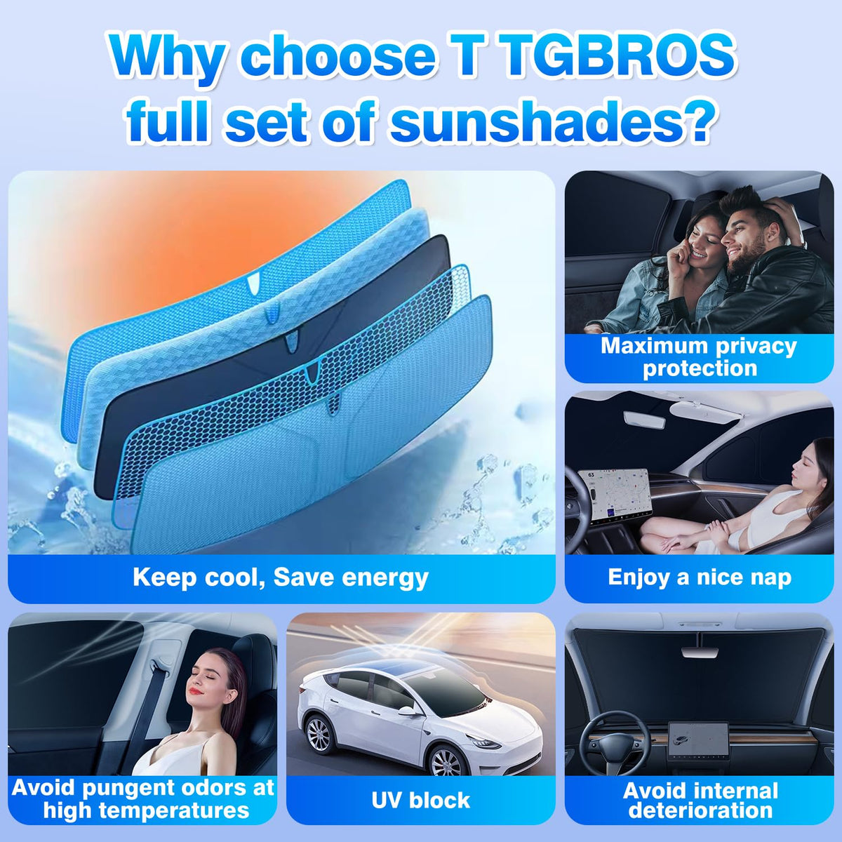 T TGBROS with ruler showing tailored fit for Ford Edge windows