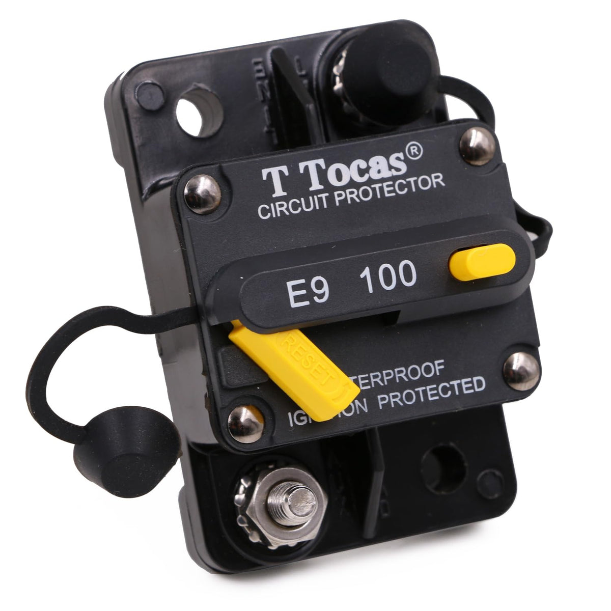 T Tocas wired in an RV showing secure connections for accessory circuits