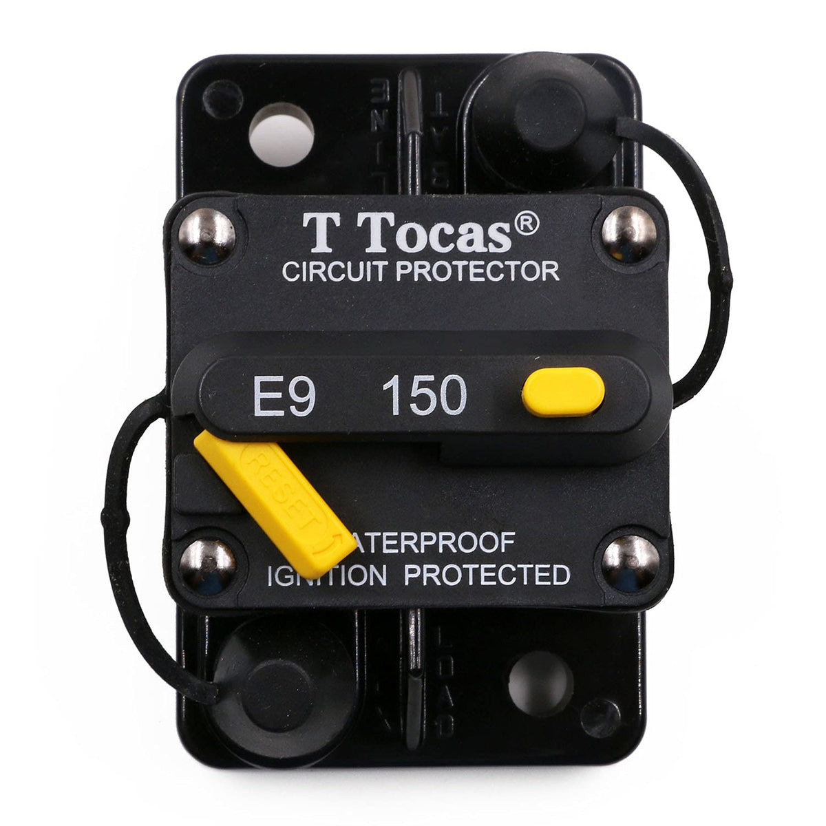 T Tocas installed on a boat bulkhead illustrating marine-ready durability