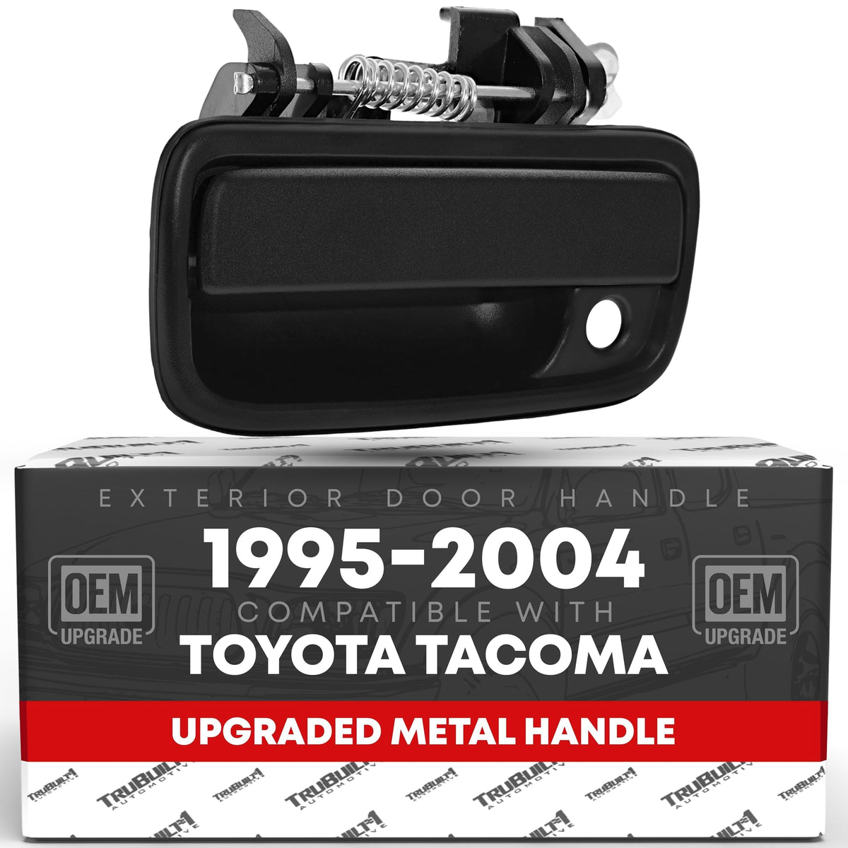 T1A driver-side handle front view showing fit and OEM alignment benefit