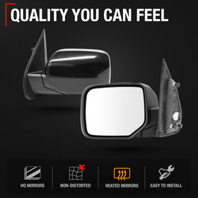 T1A detailed shot of flat glass and heated element for clearer, condensation-free vision