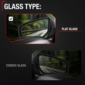 T1A mirror installed on Toyota Sienna illustrating OEM fit and look
