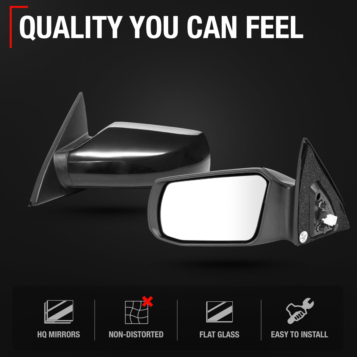 T1A smooth black 8H3P cover detail showing durable finish and OEM look