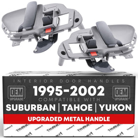 T1A front door handle packaging showing complete replacement and fit