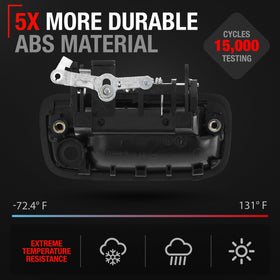 T1A handle smooth black texture closeup highlights durable surface retention