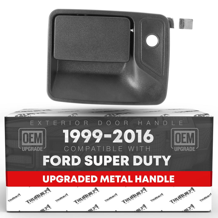 T1A front driver handle packaging showing part and OEM compatibility benefits