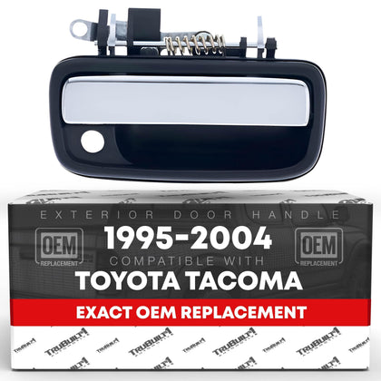 T1A front passenger door handle front view showing precise OEM fit