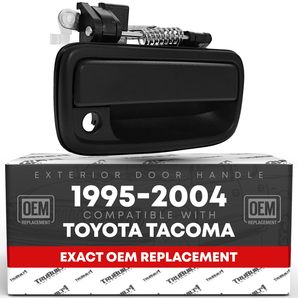 T1A front passenger handle front view showing exact OEM fit and clean finish