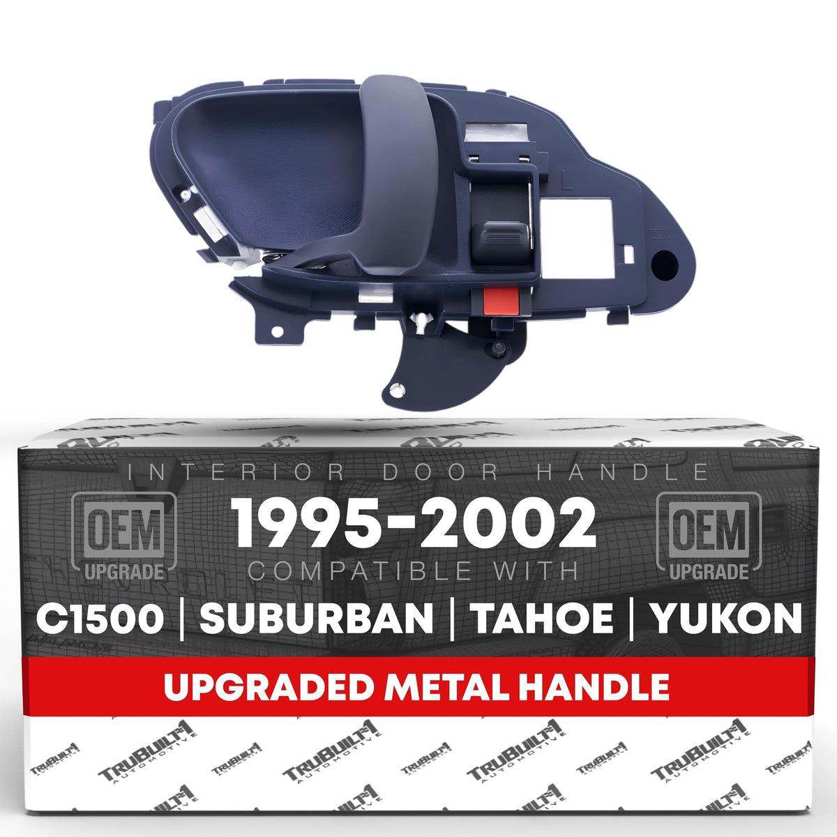 T1A front view blue handle showing correct OEM fitment and restored interior look