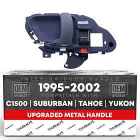 T1A front view blue handle showing correct OEM fitment and restored interior look