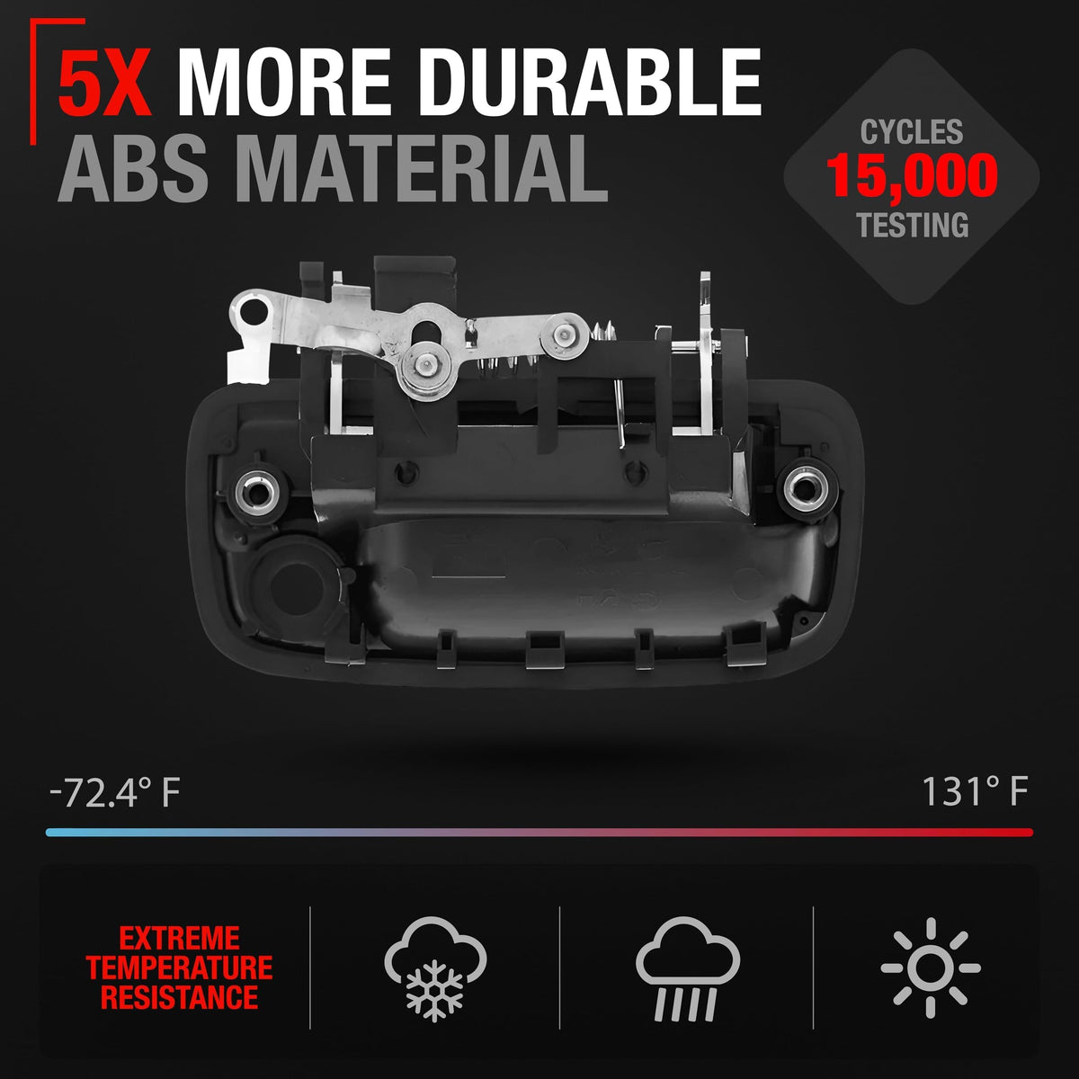 T1A backside mounting detail showing studs and clips for easy installation benefit