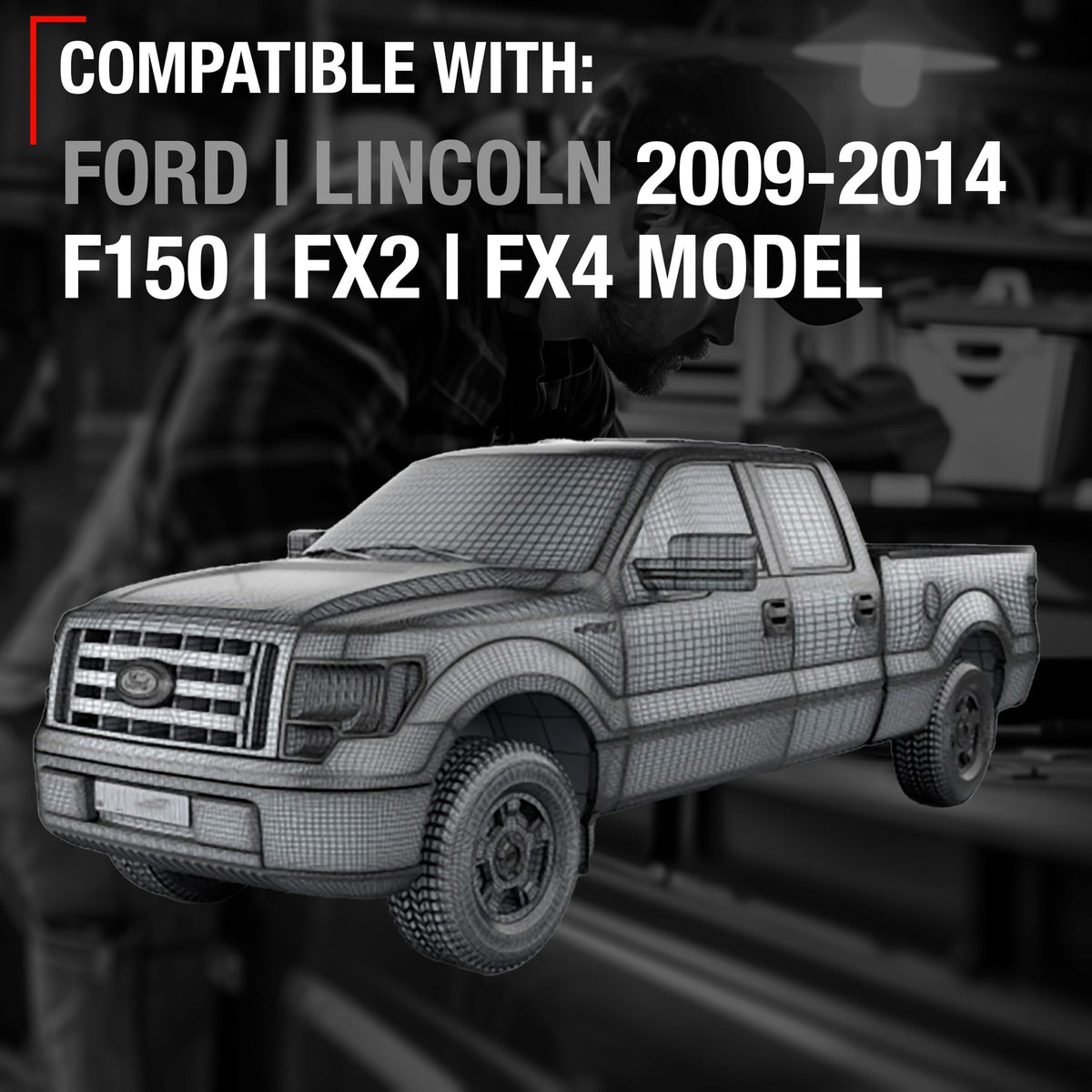 T1A installed in Ford F-150 door illustrating fitment and restored interior function