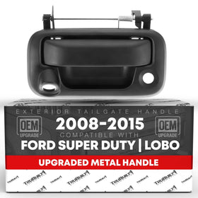 T1A front view of textured black handle showing OEM fit and clean finish