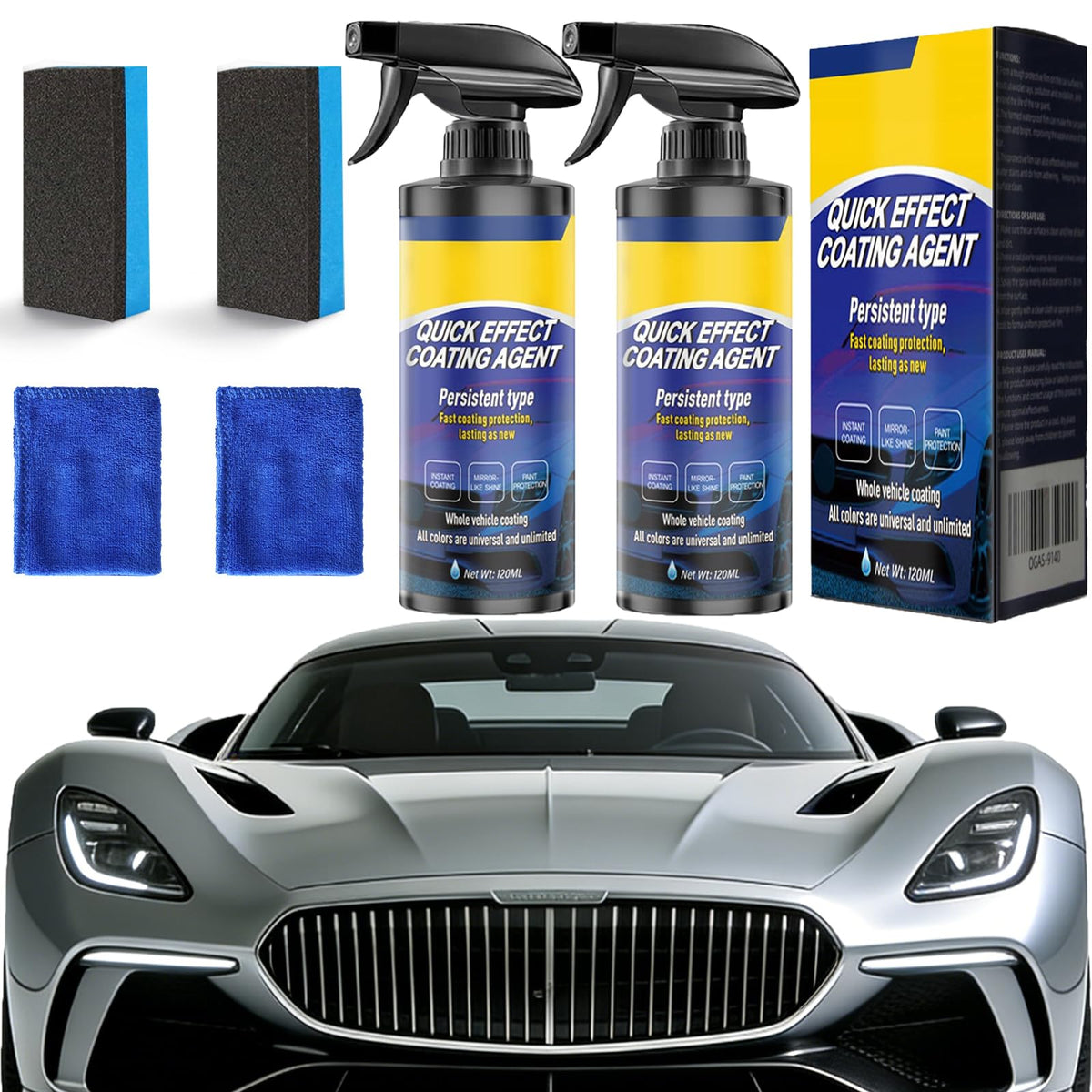 TABOUNTS front label showing product benefits and easy-spray for quick use