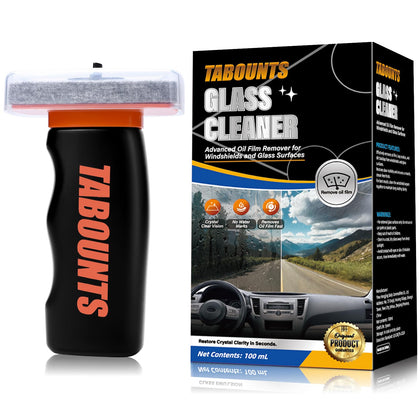 TABOUNTS front packaging showing kit and clear windshield benefit