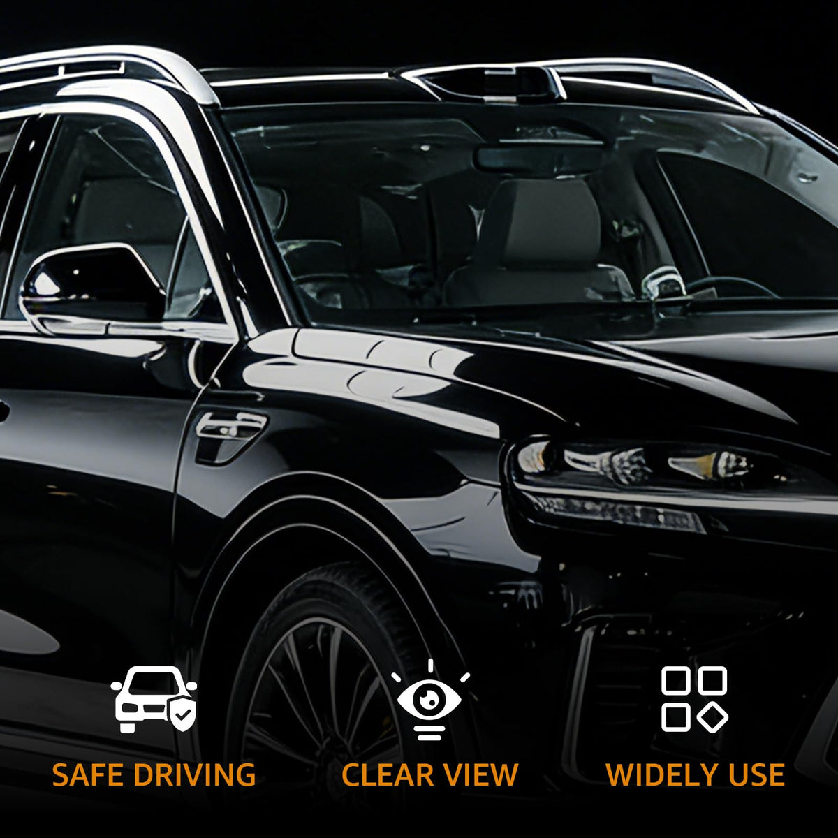 TABOUNTS handheld kit used on car in driveway for safer driving