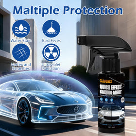 TABOUNTS buffing with microfiber to ensure streak-free gloss benefit