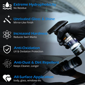 TABOUNTS spray nozzle close-up demonstrating easy application benefit