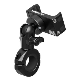 Tackform front view of all-metal mount showing compact profile and durability