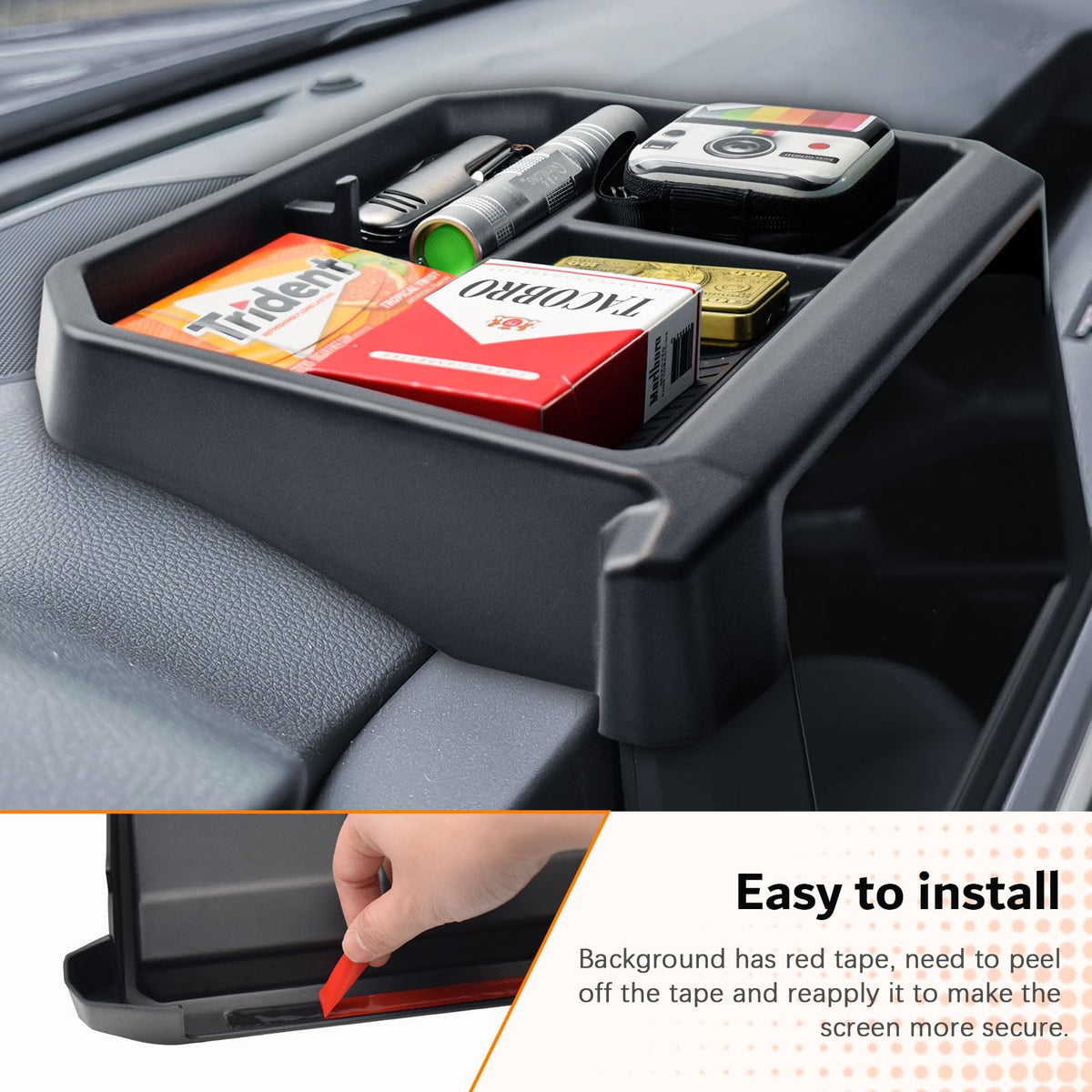 TACOBRO adjustable divider detail, customize compartments for organization