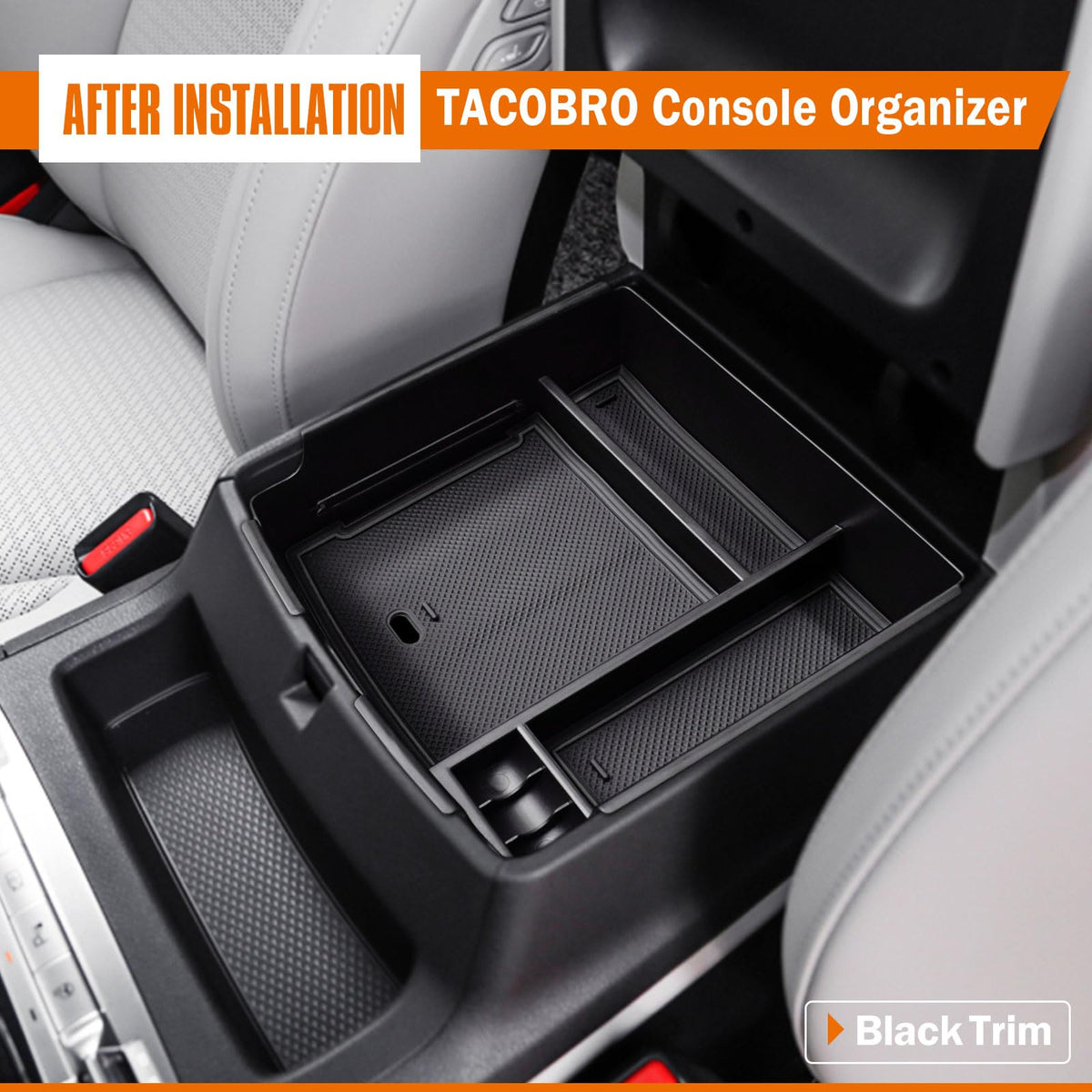 TACOBRO insert holding phone, keys, coins for fast access benefit