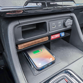 TACOBRO installed in Pilot console neat integrated OEM-like appearance