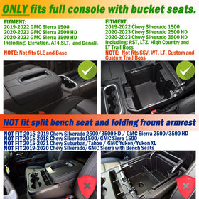 TACOBRO installed in Silverado console demonstrating factory-like appearance and fit