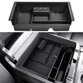 TACOBRO in truck dashboard lifestyle shot showing tidy interior benefit