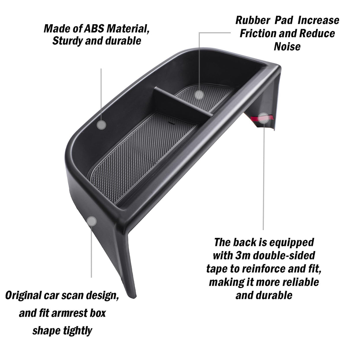 TACOBRO rubber mat detail preventing sliding and protecting surfaces