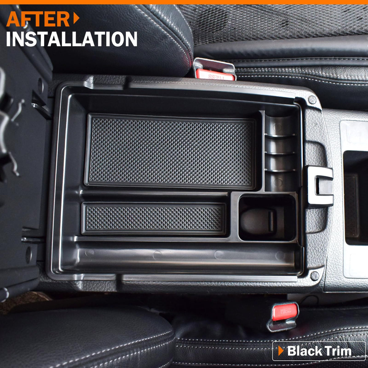 TACOBRO close-up of removable rubber pad protecting items and reducing rattle