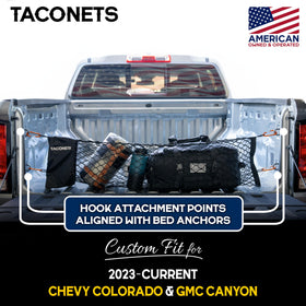 TacoNets close-up of 5mm bungee cord demonstrating strong stretch