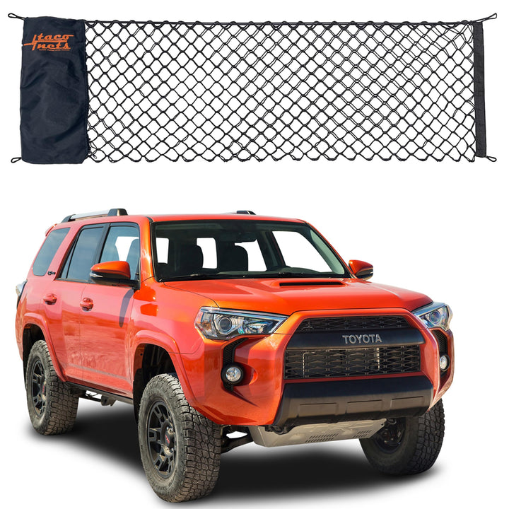 TacoNets front packaging showing 4Runner envelope net and benefits