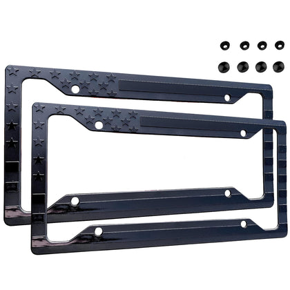 TACTILIAN front view of two-pack frame showing subtle patriotic contrast