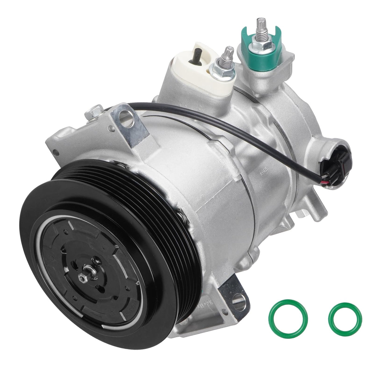 TadaAuto TadaMark compressor front assembly showing robust construction and ready-to-install benefit