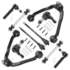 TadaMark front upper control arms packaging showing complete kit and clarity