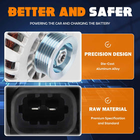 TadaMark alternator pulley closeup highlighting S6 pulley for belt compatibility