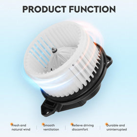 TadaMark blower motor side view with electrical connector for easy plug-and-play installation